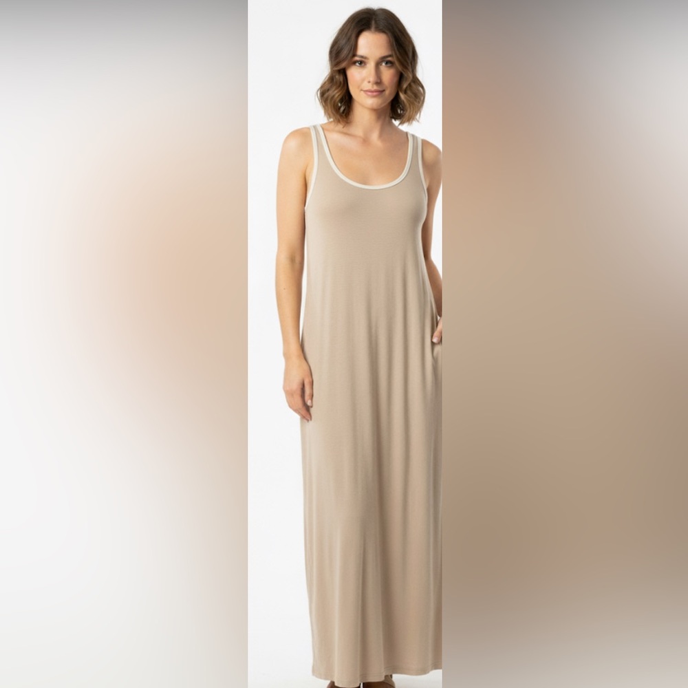 a new day M Beige Maxi Dress